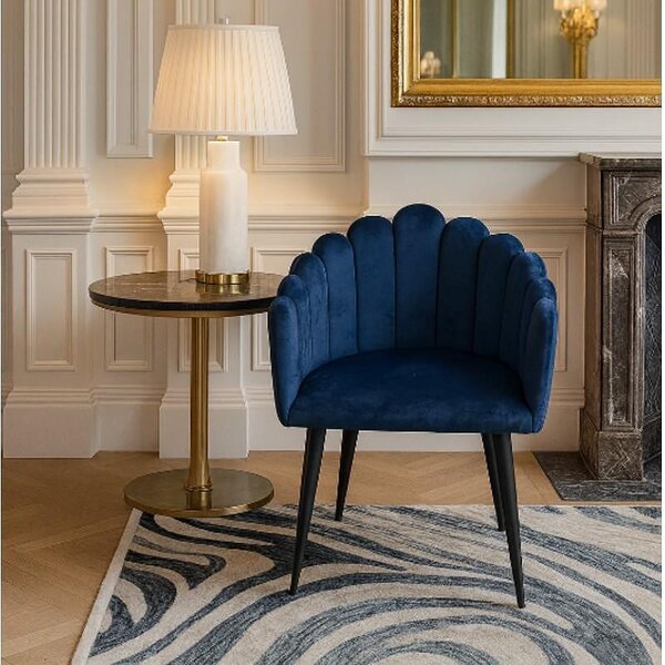 Луксозен стол Milano Velvet - 62 х 48 х 84 cm