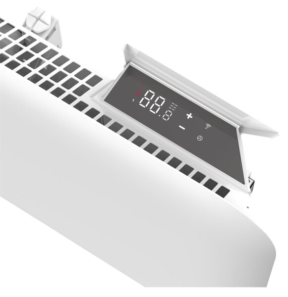 Панелен конвектор Mill Invisible WiFi PA2000WIFI3, 2000W, 28 м2, 10 температурни настройки, Wi-Fi, Bluetooth, IPX4, Бял