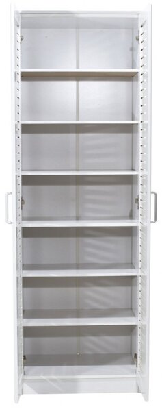Шкаф за обувки Sante 21 чифта бял 60x37x183 см