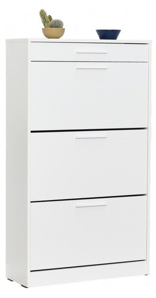 Шкаф за обувки SHC-431 Diamond Бял