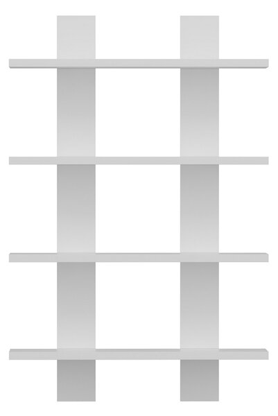 Рафт Лорел Бял 59.6x16.4x90 см