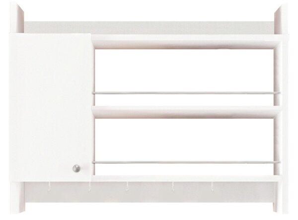 Окачен кухненски рафт Knerr White 85x15x65 cm