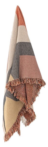 Кафяво одеяло от рециклиран памук 130x160 cm Arni – Bloomingville