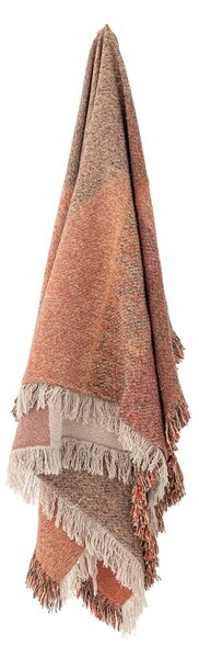 Кафяво одеяло от рециклиран памук 130x160 cm Arni – Bloomingville