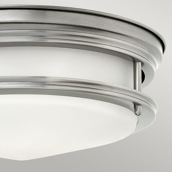 Quintiesse QN-HADRIAN-FS-AN-OPAL - Външен таванен светилник HADRIAN 2xE27/40W/230V IP44 хром