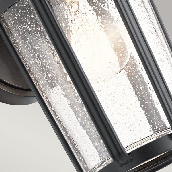 Quintiesse QN-FAIRFIELD-M-BK-Външна лампа FAIRFIELD M 1xE27/60W/230V IP44 черна