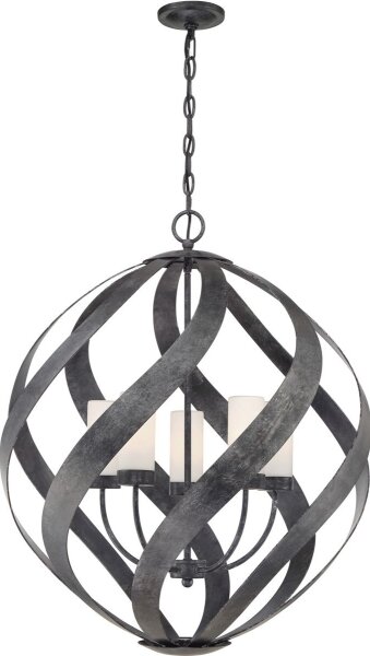 Quintiesse QN-BLACKSMITH-5P-OBK -Външен полилей BLACKSMITH 5xE14/40W/230V IP44 черен