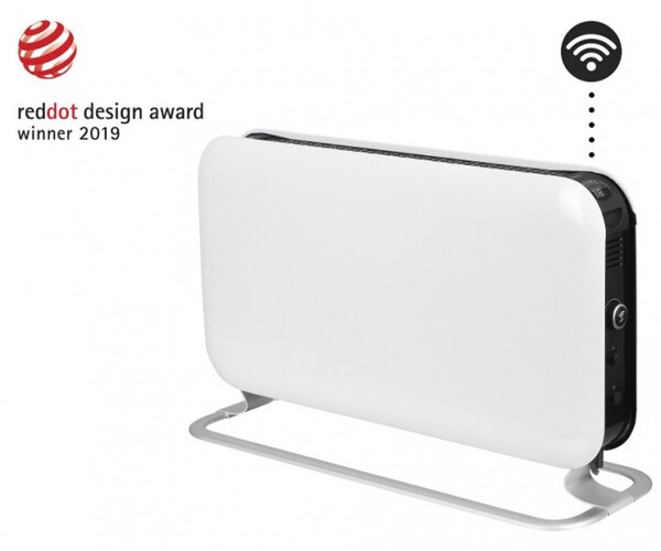 Конвектор за под Mill CO1200WIFI3, 1200W, 18 м2, Wi-Fi + App, Темп калибрация, Отворен прозорец, Детска защита, Защита при преобръщане, Бял