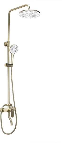 Комплект за душ REA DROP Brush Gold