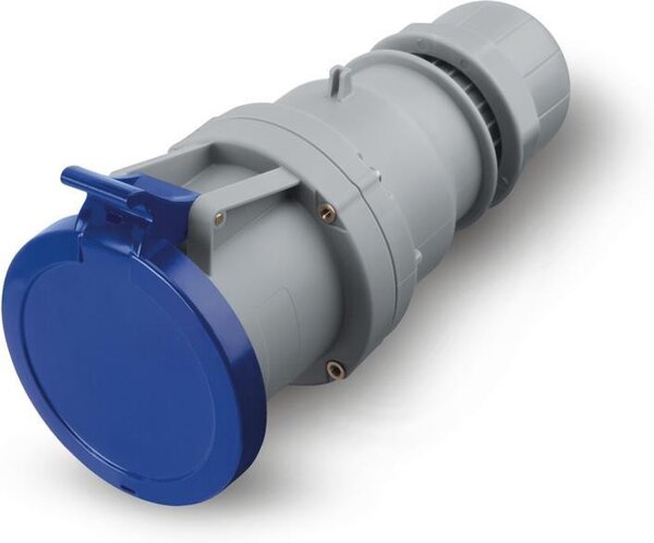 Scame Промишлен подвижен контакт 2P+Е 63A IP54 серия Optima - 313.6343
