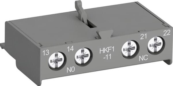 ABB Помощен контакт 1NO-1NC, HKF1-11, за моторна защита, за челен монтаж - 1SAM201901R1001