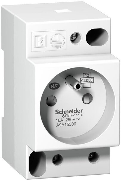 SE Контакт за DIN-шина Acti 9 iPC френски 16Α 2.5 мод. - A9A15306