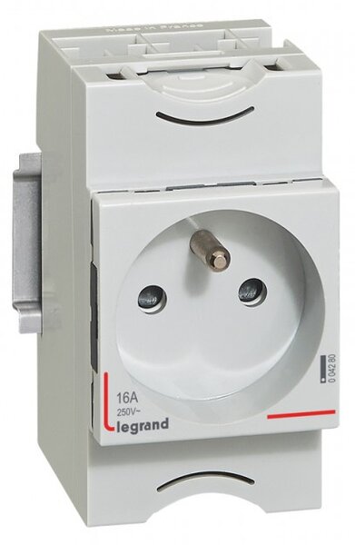 Legrand Контакт за DIN-шина френски 16Α 2.5 мод. - 004280