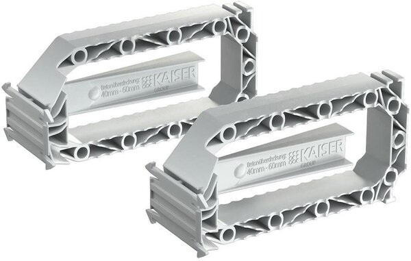 Kaiser Скоби Prefix за фиксиране на кутия B1 към арматура, - 1211-00