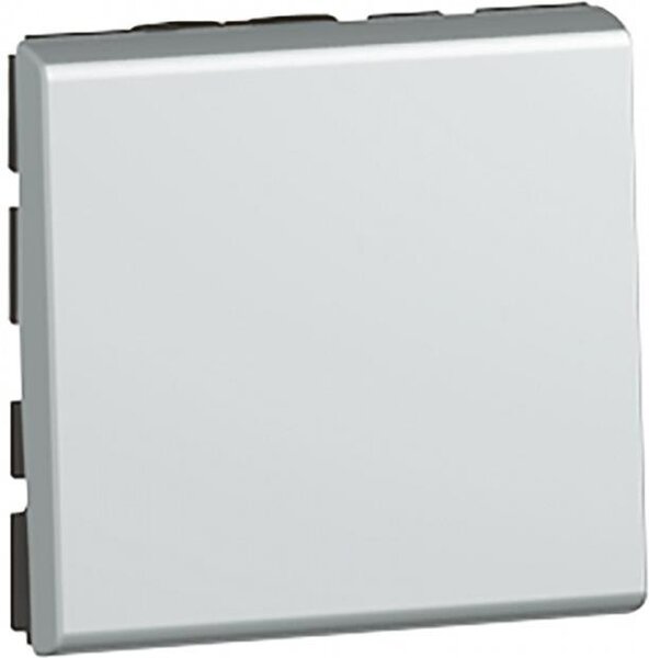 Legrand Кръстат ключ 2 мод. цвят алуминий Mosaic - 079221