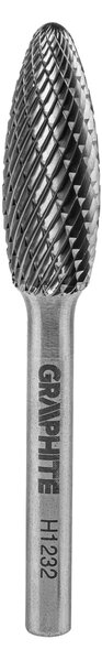 Металорежещ нож HM тип H (пламъчен нож), 12 x 32 mm, дръжка 6 x 45 mm 55H376