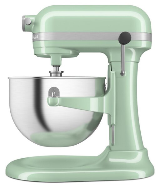 Планетарен миксер KitchenAid Artisan 5KSM60SPXEPT Pistachio, 375 W, 5.6 л, 11 скорости, 67 точки на допир, Повдигане на купата, Специална скорост Fold, Светлозелен