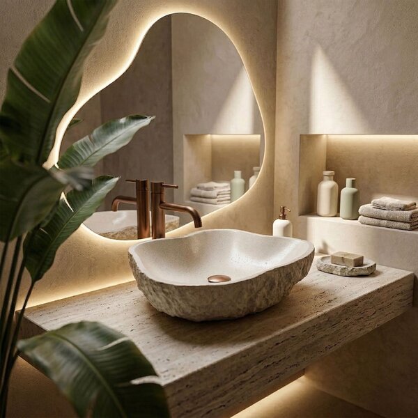 Умивалник за плот Isla Warm Beige