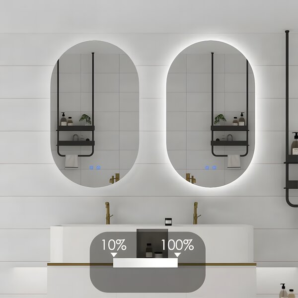 Огледало LED 50x80cm S027