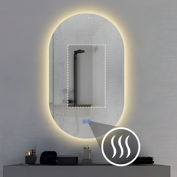 Огледало LED 50x80cm S027