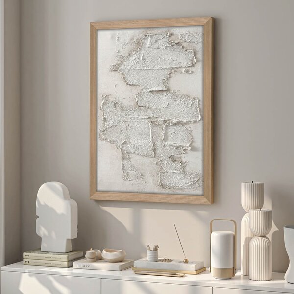 Ръчно рисувана картина 32,5x42,5 cm White rock – Malerifabrikken