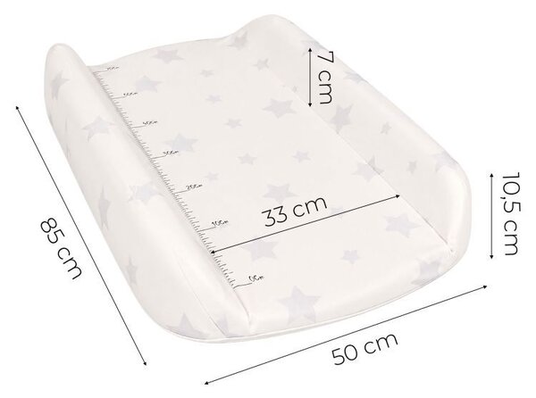 Подложка за повиване със звездички 85 x 50 см