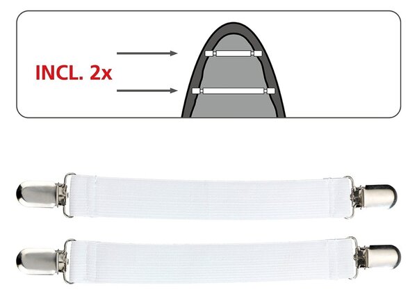 Син памучен калъф за дъска за гладене , дължина 140 cm Air Comfort - Wenko
