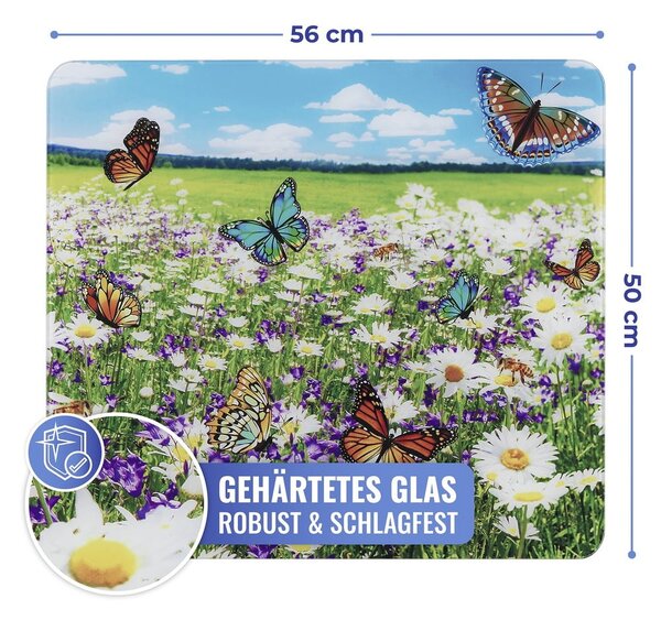 Стенно покритие за печка от закалено стъкло 50x56 cm – Maximex
