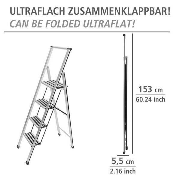 Сгъваеми стъпала Стълба, височина 153 cm - Wenko