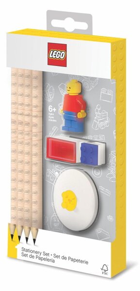 Комплект канцеларски материали с фигура Комплект канцеларски материали - LEGO®