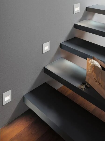 Paulmann 93093 - LED 1,2W осветително тяло EDGE за стълби 230V