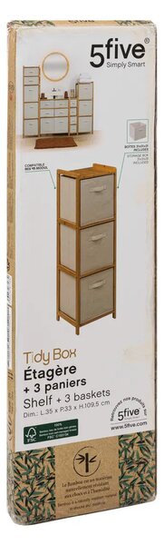 Етажерка 5five Tidy Box, 3 нива