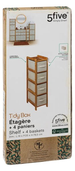 Етажерка 5five Tidy Box, Тясна 5 нива