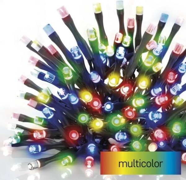 LED Екстериорни Коледни лампички 50xLED/5m IP44 многоцветен