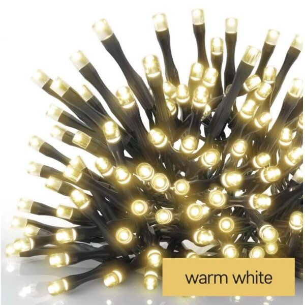 LED Екстериорни Коледни лампички 40xLED/3,3м IP44 топло бели
