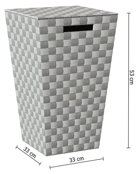 Кош за пране 5five Lise, Сив, 50 l