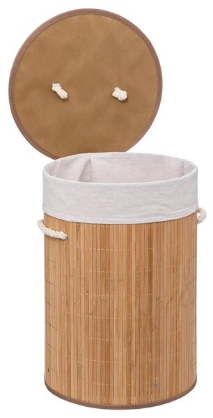 Кош за пране 5five Bambou, Кръгъл, 48 l
