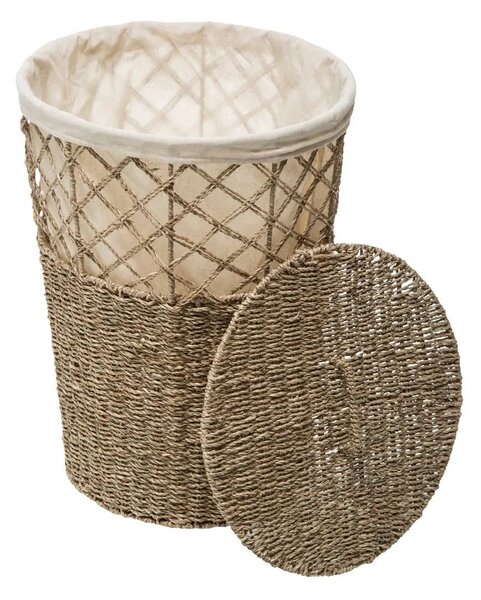 Кош за пране 5five, Кръгъл, Ротанг, 41 l