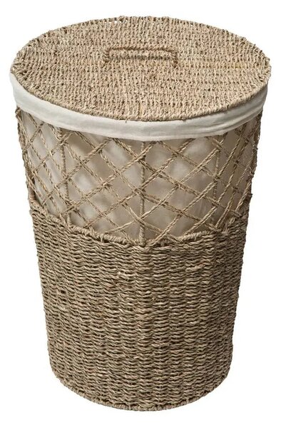Кош за пране 5five, Кръгъл, Ротанг, 41 l