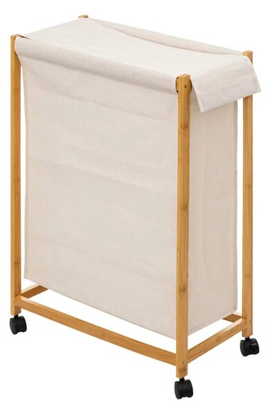 Кош за пране 5five Bambou, На колела, 52 l