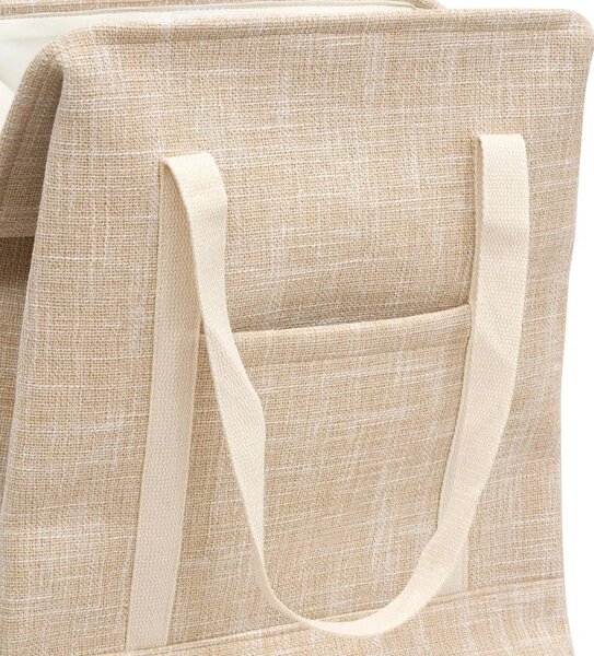 Кош за пране 5five, Плат, 70 l, Бежов