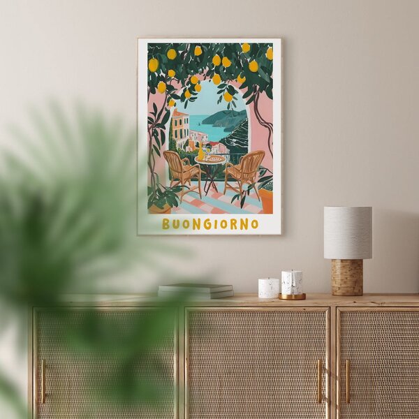 Картина 50x70 cm Balcony I – Styler