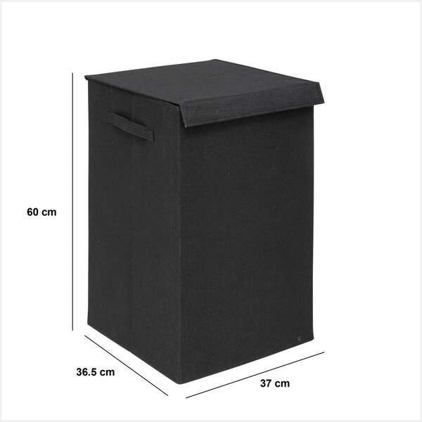 Кош за пране 5five Colors, MDF, 74 L - Бял