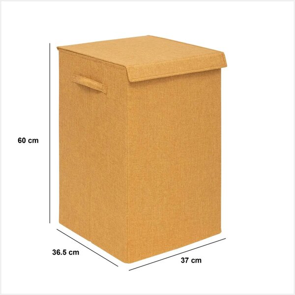 Кош за пране 5five Colors, MDF, 74 L - Бял