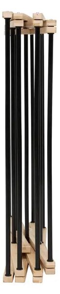 Сушилник за дрехи 5five Black Bamboo Accordion, Бамбук Бежов, 7 m