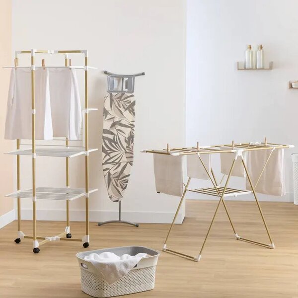 Сушилник за дрехи 5five Bara Wood Effect Winged, Метал Дървесен ефект, 13 m