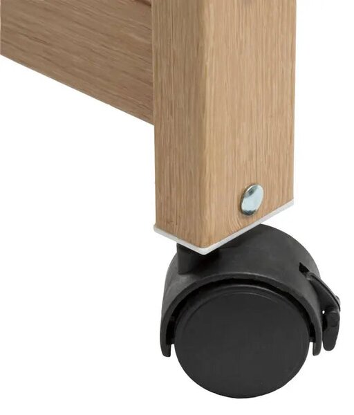 Сушилник за дрехи 5five Wood Effect с 4 колела, Метал Дървесен ефект, 27 m