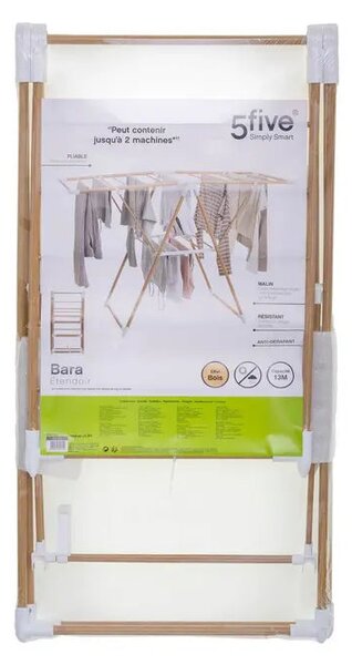 Сушилник за дрехи 5five Bara Wood Effect Winged, Метал Дървесен ефект, 13 m