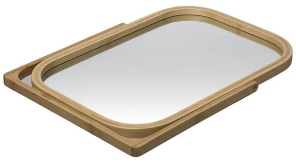 Огледало за баня 5five Bambou, Свободно стоящо, 39x28 cm