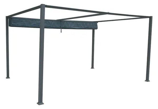 Покрив за беседка Hesperide Palmeira, Цвят Шисти, 3x4 m